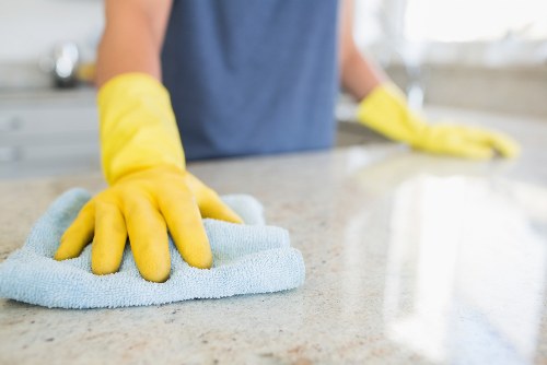 Local cleaner working in a flat in SE3